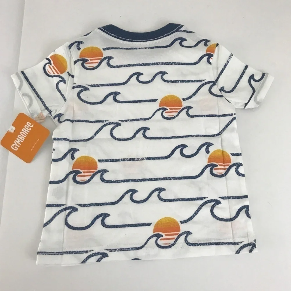 Gymboree Wave Tee‎ Shirt NWT